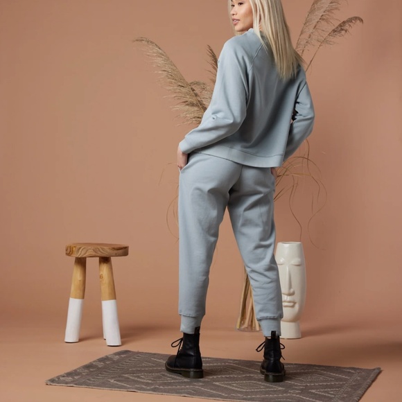 NWT Known Supply 100% Organic Cotton Everly Fleece Jogger Pants, XL fits XXL - Picture 3 of 10